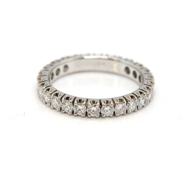 Memoite Ring 750er Weißgold 26 Diamanten im Brillantschliff (22653)