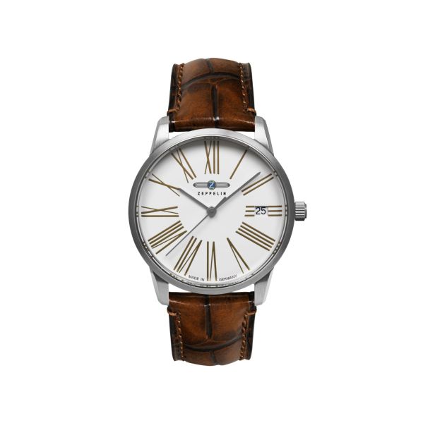 Zeppelin Damen Armbanduhr Flatline Ref. 8347-4 Ronda 715 NEU