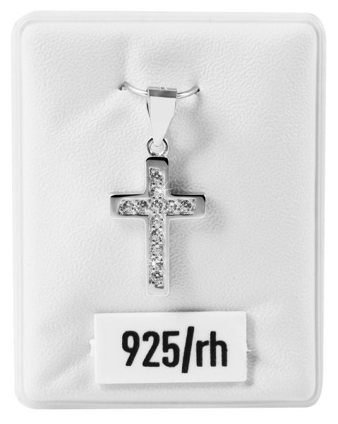 Anhänger Kreuz "Ritan" 925er Silber rhodiniert Zirkonia 5310109-001 NEU