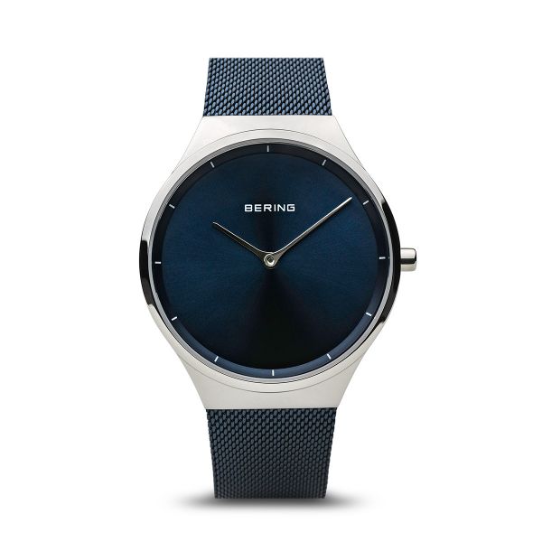 BERING UNISEX Armbanduhr Classic silber glänzend 12138-307 NEU