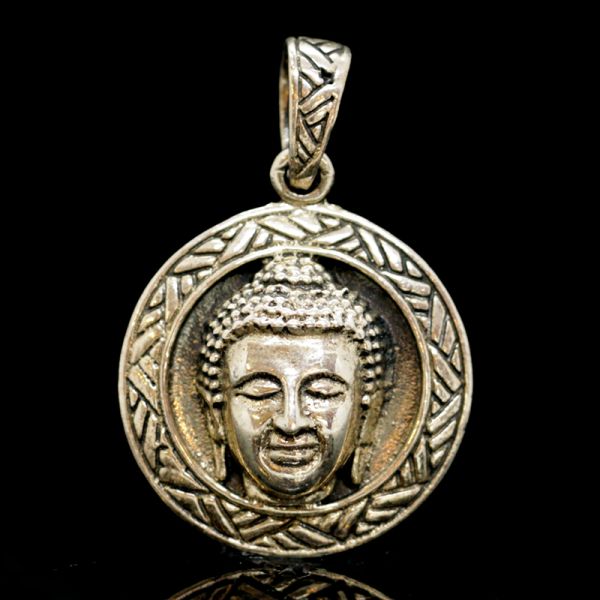 Anhänger "BUDDHA" Relief 925er Silber NEU