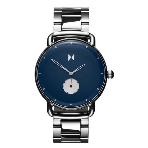 MVMT Herren Armbanduhr Revolver OPAR Ø 41 mm D-MR01-BLUS