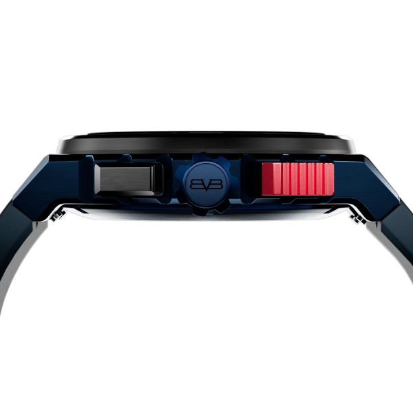 BOMBERG APEX RB Edelstahl Quarz Chronograph NT42CHPBL.01-4.12 NEU