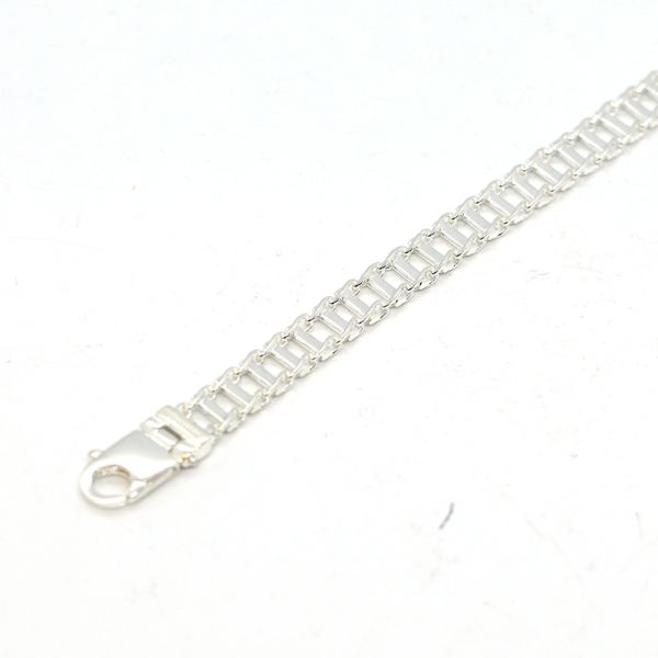 Magnum Armband 925er Silber 23 cm Breite 10 mm NEU