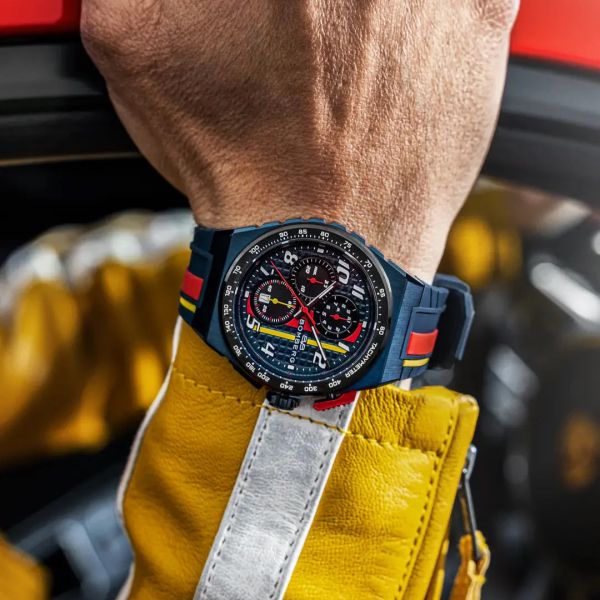 BOMBERG APEX RB Edelstahl Quarz Chronograph NT42CHPBL.01-4.12 NEU