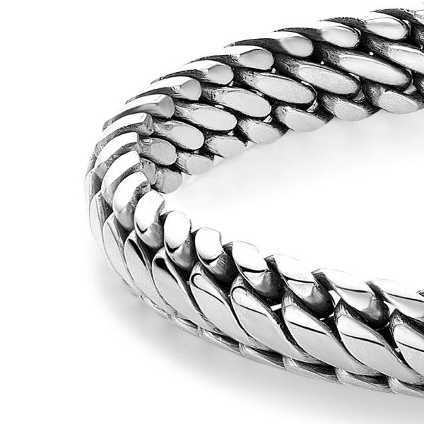 Rebel & Rose Armband "Apolo" 925er Silber 21 cm RR-BR029-S-L NEU