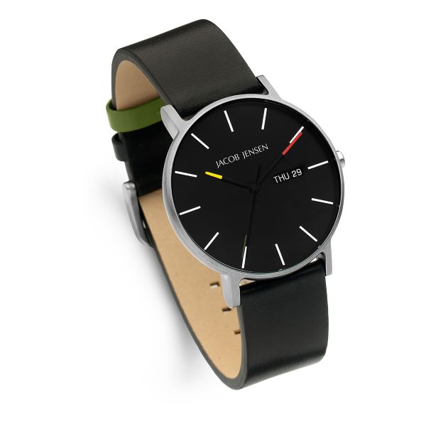 JACOB JENSEN Herren Armbanduhr TIMELESS NORDIC CONTEMPORARY 162 Ø 40 mm NEU