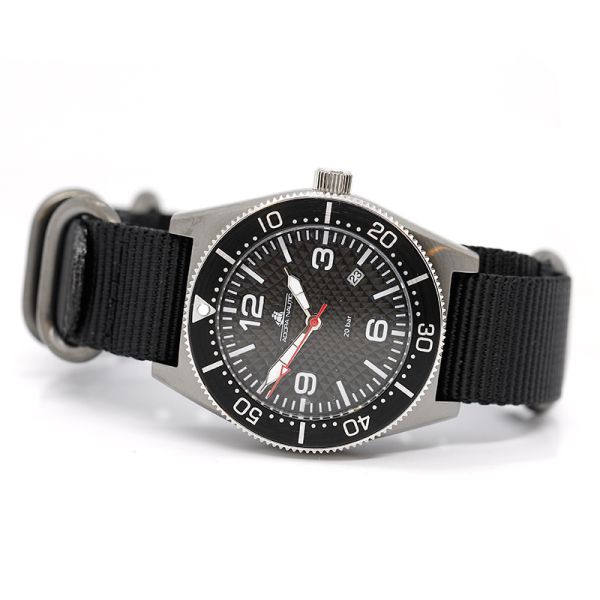 Adora Nautic Armbanduhr Edelstahl Nato Armband AN2365 NEU