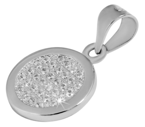 Schmuckset (Anhänger+Ohrstecker)"Swea" 925er Silber rhodiniert Zirkonia 5360044-001 NEU