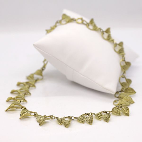 Original Fahrner Collier 925er Silber vergoldet (118159)