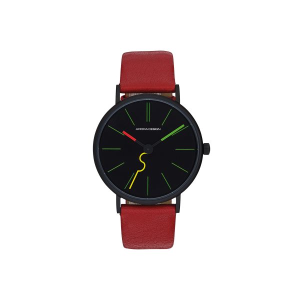 Adora Design Damen Armbanduhr AD8802 Edelstahl IP Black NEU