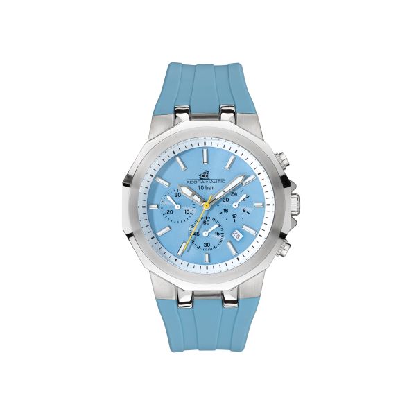 Adora Nautic Herren Chronograph AN2417 Edelstahl Silikon NEU