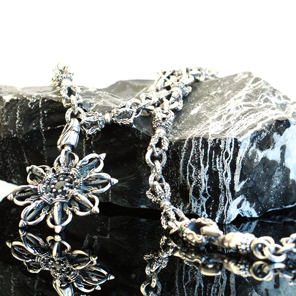 ZOCALO Statement Kette "EYE OF THE DRAGON" 925er Silber