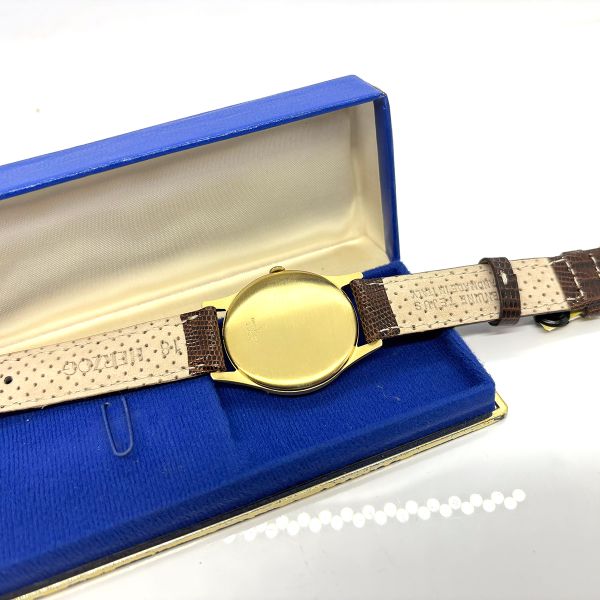 Breitling Vintage 1911 Handaufzug 750er Gelbgold Full Set aus 1969 (27597)