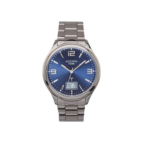 Adora Funk Herren Armbanduhr Edelstahl AF7150 NEU