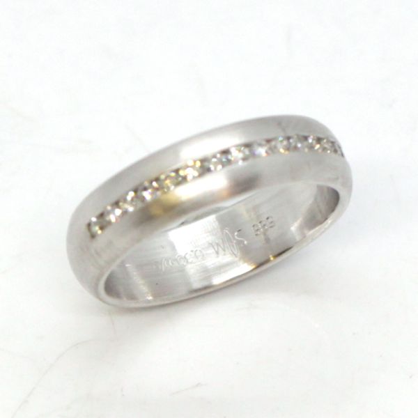 Brillant Bandring 585er Weißgold GR 51 0,30 Ct Diamanten im Brillantschliff (10854)