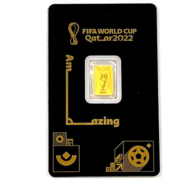 1 Gramm Barren Feingold 999,99 er FIFA WORLD CUP 2022 NO. 00681 (24165)