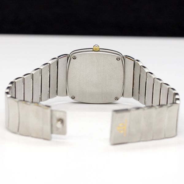 Baume & Mercier Herrenarmband Uhr Quarz Bi Color zweiteiliges Gliederarmband Ref. 5743.3 (15264)