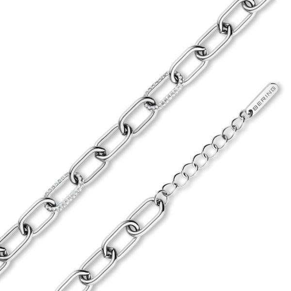 BERING Damen Armband Arctic Symphony silber glänzend 655-17-180 NEU