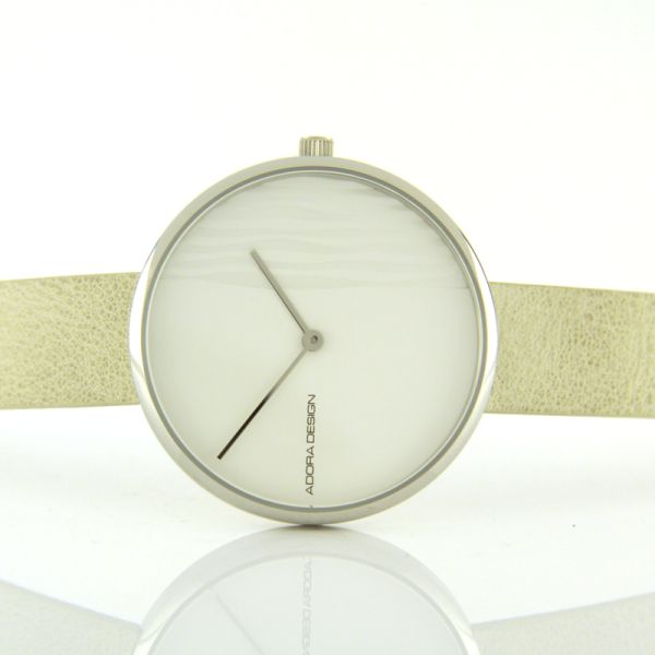 Adora Design Damen Armbanduhr AD8168 am Lederband