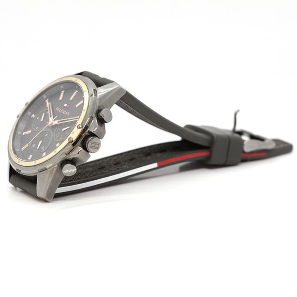 Tommy Hilfiger Herren Armbanduhr Silikonband TH.95.1.34.2929 (PF2675)