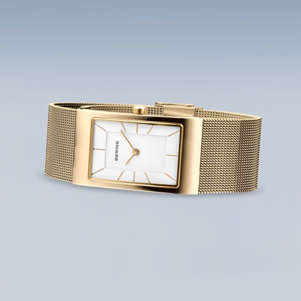 BERING Damen Armbanduhr Classic gold glänzend 10222-331-S NEU