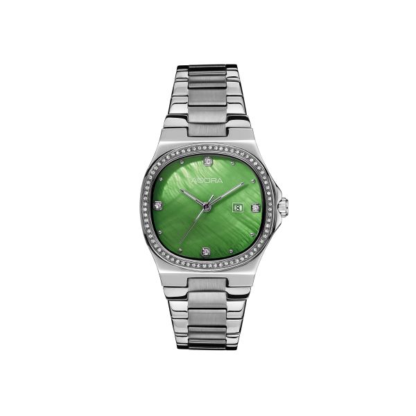 Adora Trends Damen Armbanduhr AT5717 Edelstahl NEU