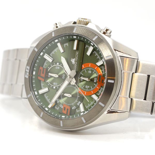 Adora Nautic Herren Chrono Edelstahl Ø 44 mm AN2244 NEU