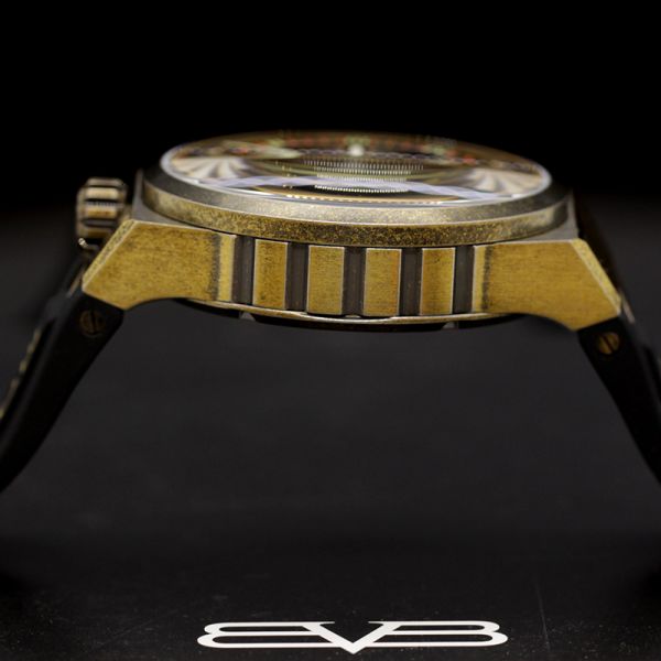 BOMBERG BOLT-68 NEO SPARTACUS - 43 mm Edelstahl PVD bronce BF43H3PBR.02-2.12 NEU