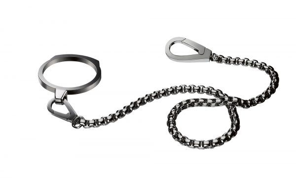 BOMBERG Edelstahl Kette & Medallion für BOLT-68 RACING