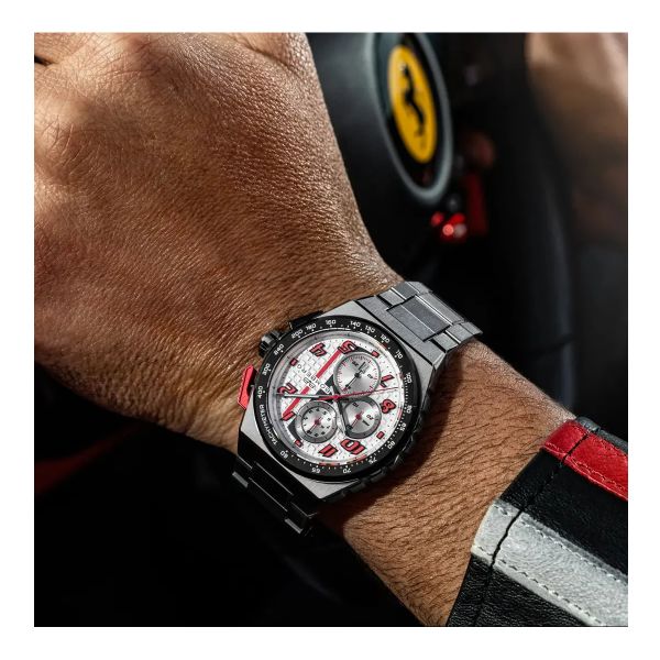 BOMBERG APEX WR Edelstahl Quarz Chronograph NT42CHSP.01-1.12 NEU