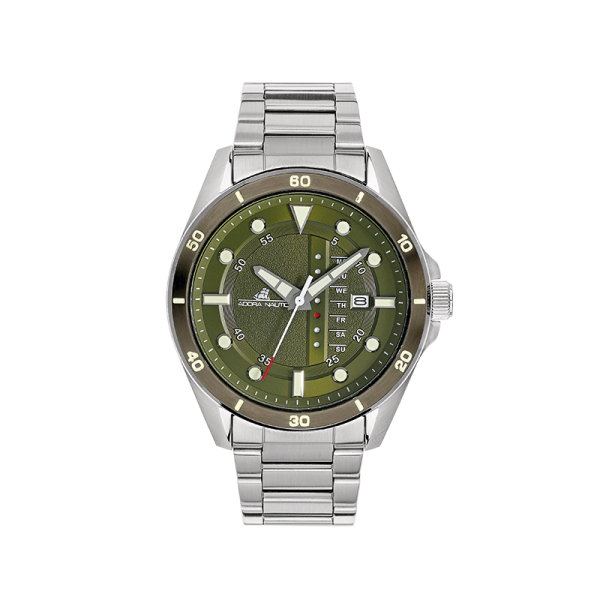 Adora Nautic Herren Armbanduhr Edelstahl AN2207 20 Bar Ø 44 mm NEU