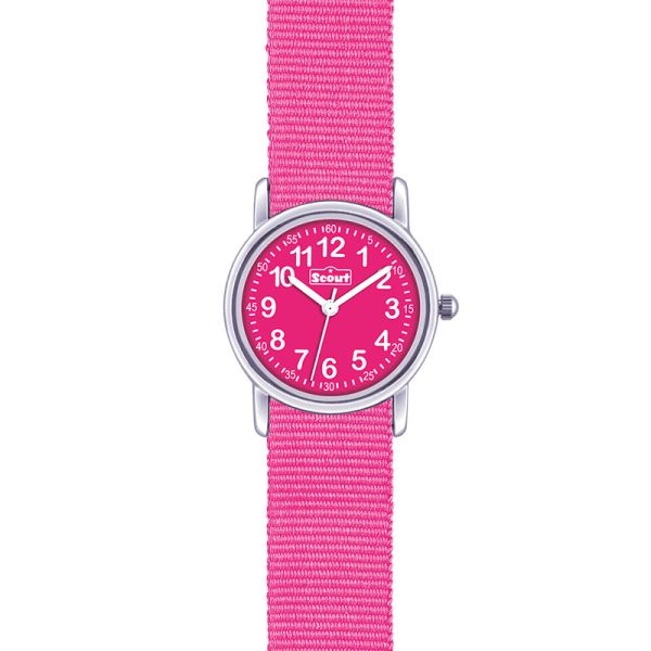 SCOUT Kinder Uhr "START UP PINK" Ø 28 mm Quarz 280304001 NEU