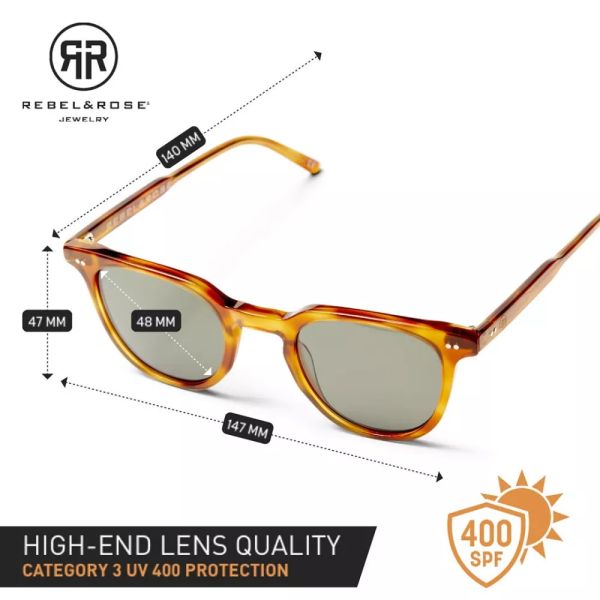 Rebel & Rose Sonnenbrille "Danny Havana" RR-SUN001 NEU