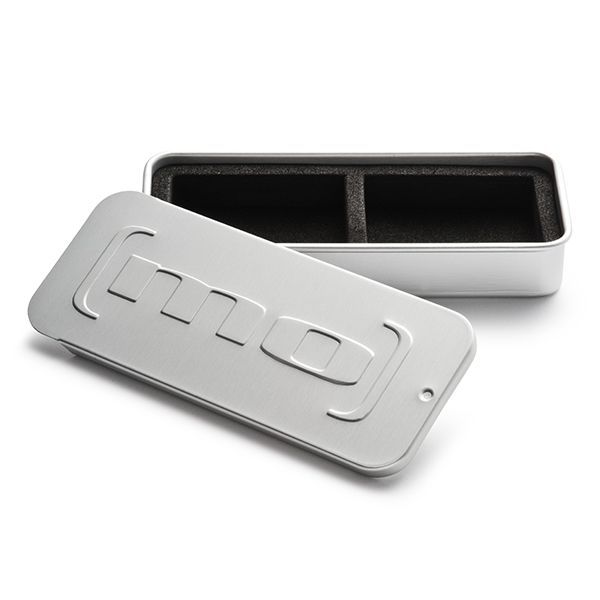 monomania Ohrstecker Perle "Pearl's Kiss" Edelstahl PVD schwarz NEU