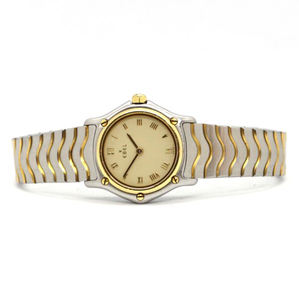 Ebel Sport Classic Damen Armbanduhr Quarz Stahl/Gold Ref. 1057902 (PF1503)