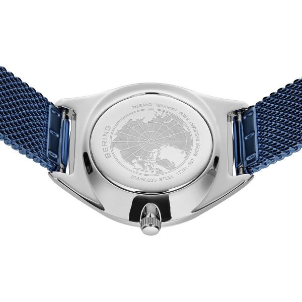 BERING Damen Armbanduhr Solar silber glänzend 17331-307 NEU