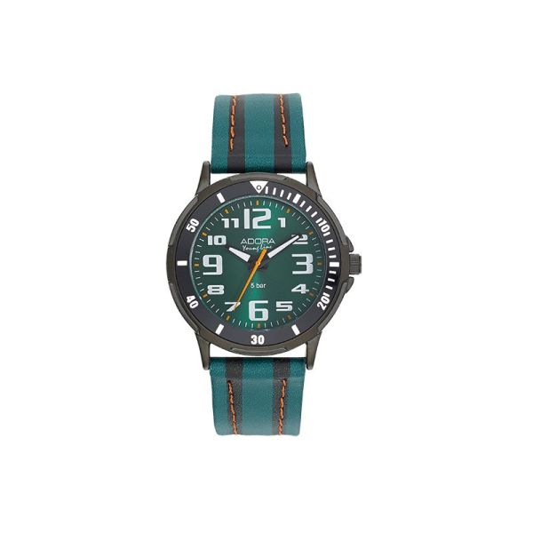 Adora Youngline Armbanduhr Diver IP Black AY4471 5 Bar Ø 34 mm NEU