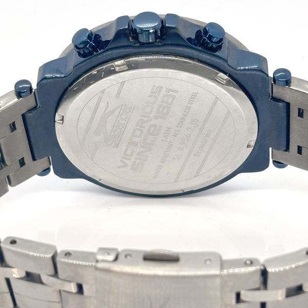Slazenger Herren Armbanduhr Quarz IP Gun SL0909562j Multifunktion neuwertiger Zustand (37205)