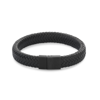 Rebel & Rose Armband "Full Metal Herringbone Black Black" 19 cm RR-M0020-B-L NEU Rebel & Rose Armband "Full Metal Herringbone Black Black" 19 cm RR-M0020-B-L NEU