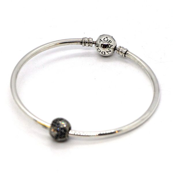 Pandora Armreif 925er Silber mit 1 Charms (PF3535)