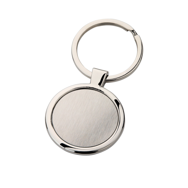 Schlüsselanhänger Rund für Gravuren 411-M-92211