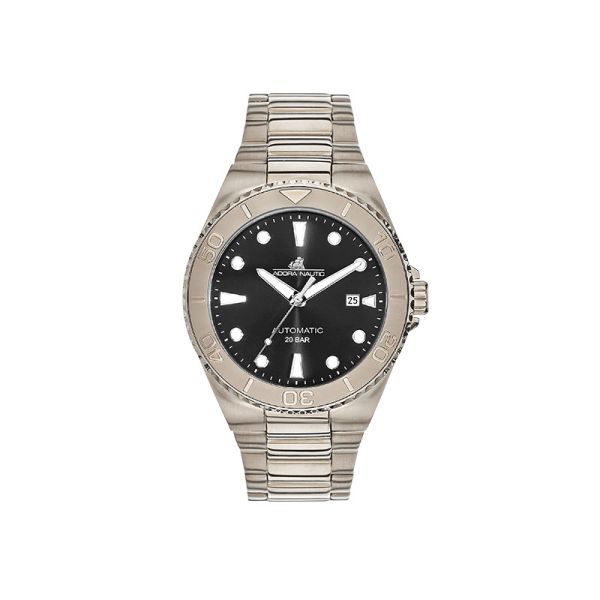 Adora Nautic Automatik Armbanduhr Edelstahl AN2430 20 bar NEU