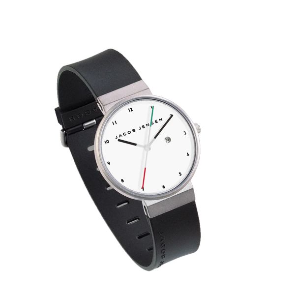 JACOB JENSEN UNISEX Armbanduhr NEW SERIES 733 Ø 35 mm NEU