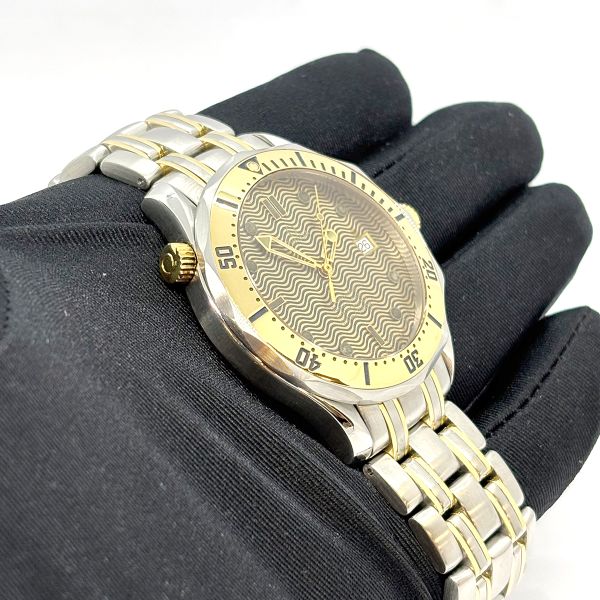 Omega Seamaster 300M Automatik Edelstahl 18Kt Gold Ref. 168.1503 (31546)