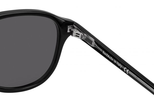 Lilienthal Berlin Sonnenbrille Schönhauser Black Glossy Gray S03-A03S-02Z NEU