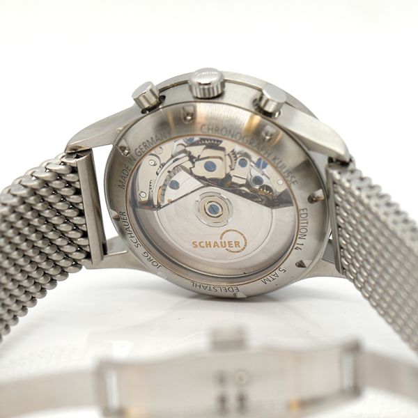 Schauer Chronograph Edition 14 Automatik Full Set NO. 1 aus 2008 (24801)