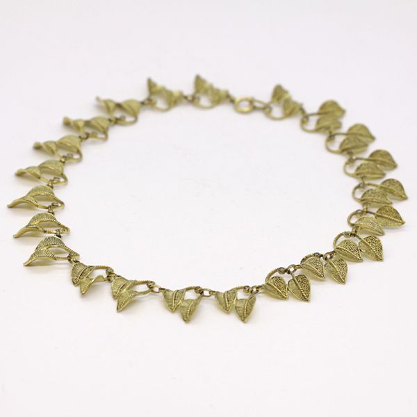 Original Fahrner Collier 925er Silber vergoldet (118159)