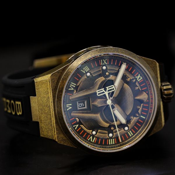 BOMBERG BOLT-68 NEO SPARTACUS - 43 mm Edelstahl PVD bronce BF43H3PBR.02-2.12 NEU