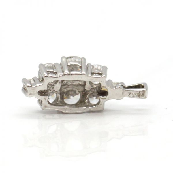 Anhänger 333er Weißgold Kubic Zirkonia (996)